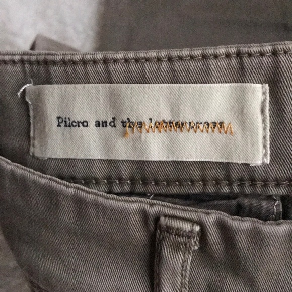 Anthropologie Light Forest Green Pant - Picture 5 of 6